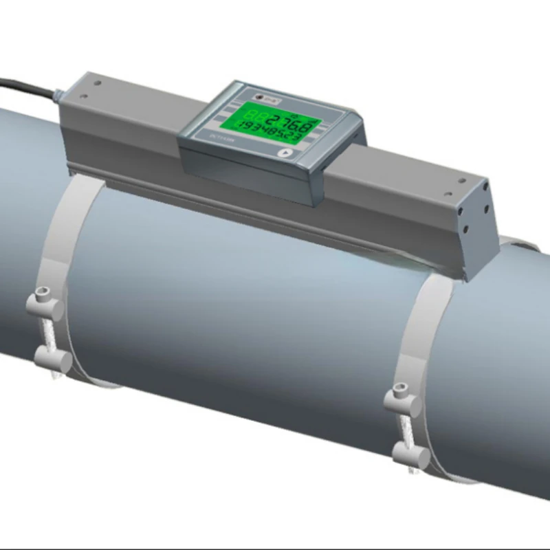 Ultrasonic clamp-on flow meter water flowmeter