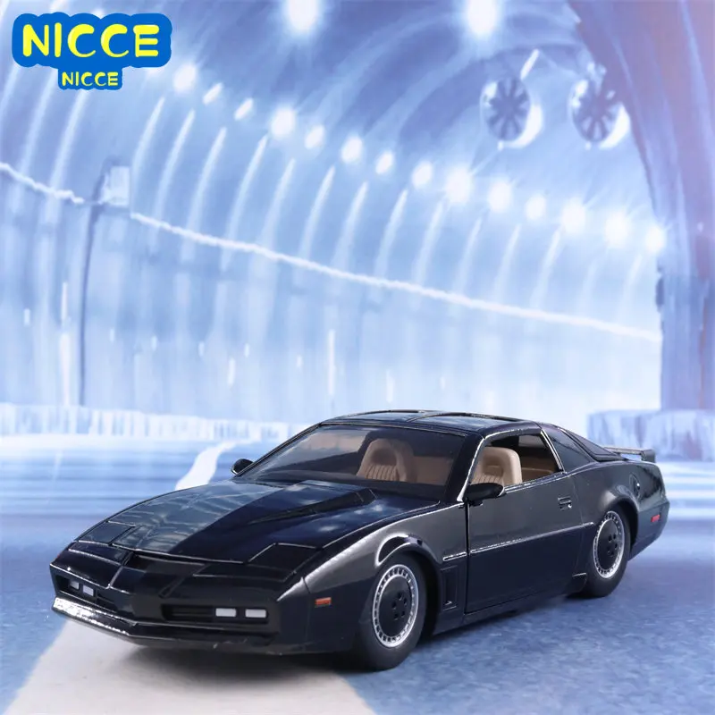 

Модель автомобиля из металлического сплава Nicce 1:24 KNIGHT RIDER K.I.T.T с мигасветильник, модель автомобиля, игрушки для детей, коллекция подарков J164