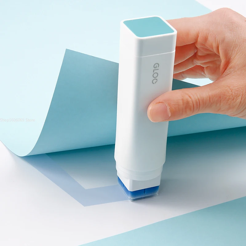 KOKUYO Guoyu Solid Glue Stick Strong Sticky Variable Color Right-angle Handmade Supplies Special Couplet Sticker