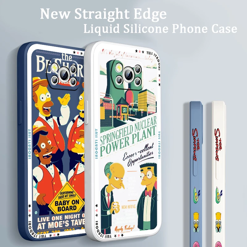 

Liquid Left Rope Disney Luxury Simpsons Phone Case For OPPO Find X5 X3 F21 Lite A96 A94 A93 A77 A76 A74 A72 A57 A53S A16 5G