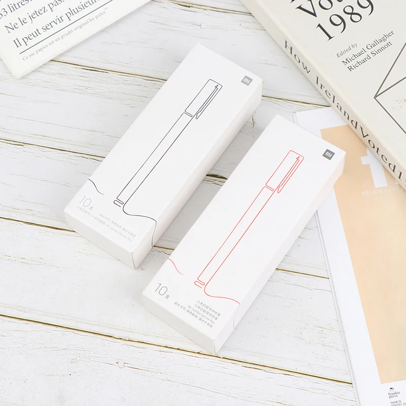 

10Pcs High Quality Set of Gel Pens Xiaomi High-capacity Gel Pen Ballpoint Handles for School