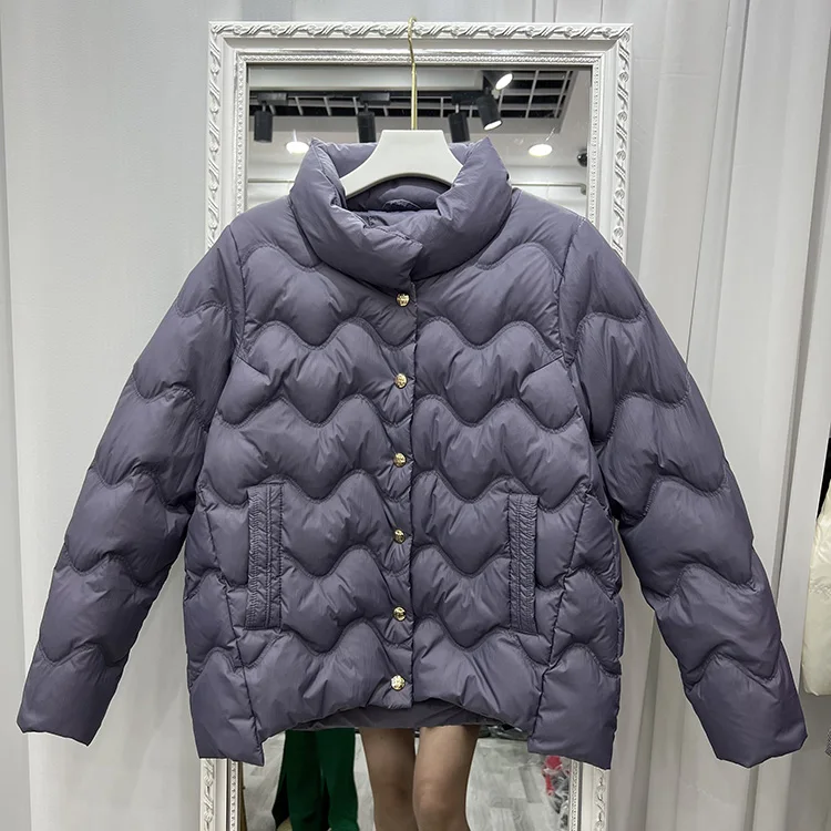 New Women Down Jacket Casual Style Autumn Winter Coats And Parkas Female Outwear
