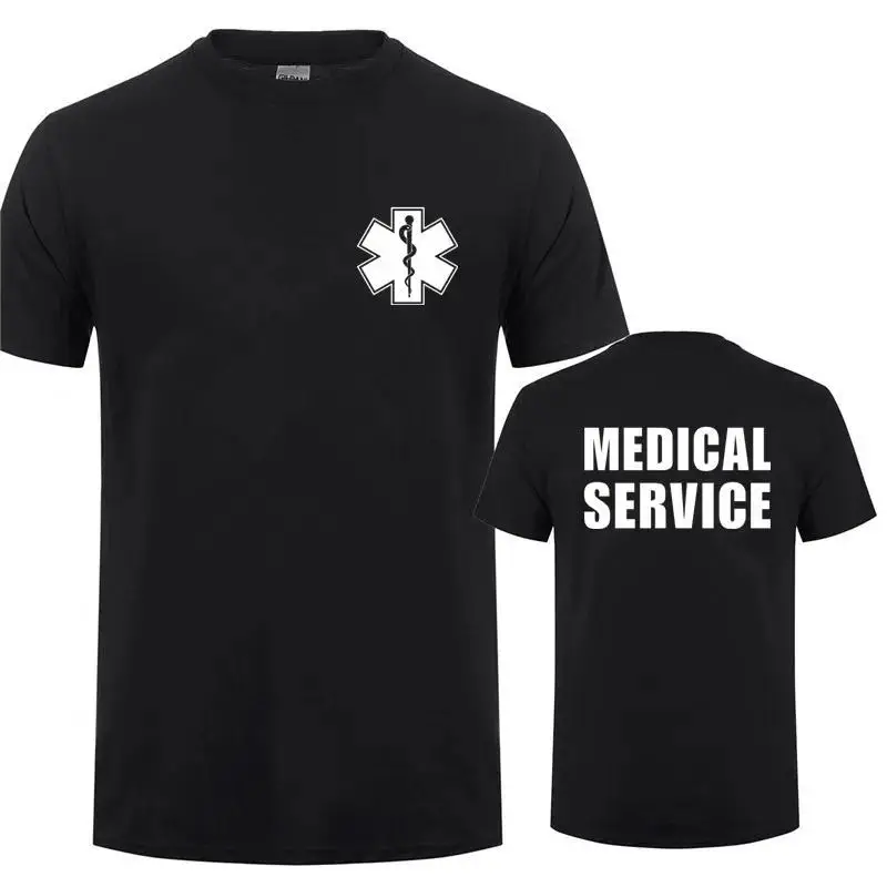 

EMT Paramedic Emergency Medical Services T Shirt Men Casual T-shirt Short Sleeve Mans Cool Tops XXS-6XL