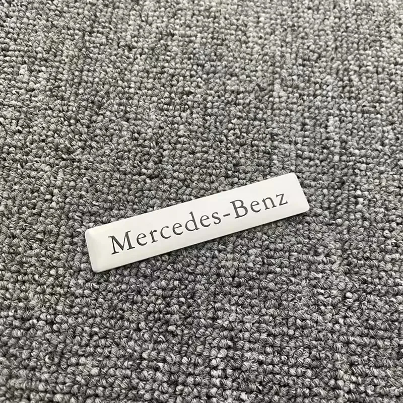 

Алюминиевая наклейка-эмблема для автомобилей Mercedes-Benz: аксессуары AMG, Brabus, Maybach, Smart (W204, GLC, CLA, GLK, W205, W203, W206, W108, W124, W126)