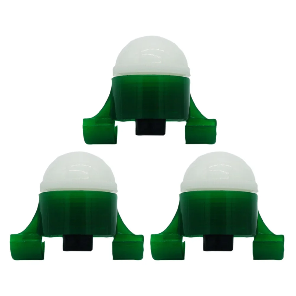 

3 комплекта фонарей для морской рыбалки, удобные фонари для удочки, пластиковые фонари для рыбалки (зеленый)