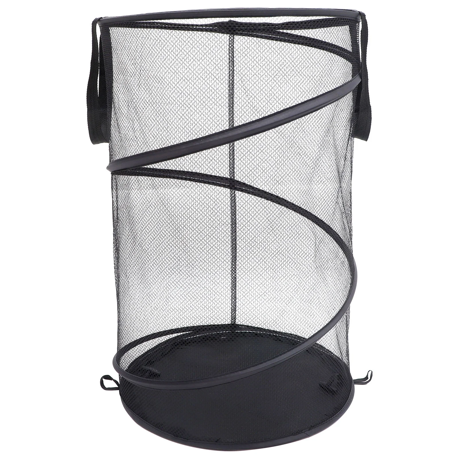

Clothes Foldable Laundry Hamper Sundries Holder Shopping Basket Household Kids Polyester Folding Child Storage Collapsible