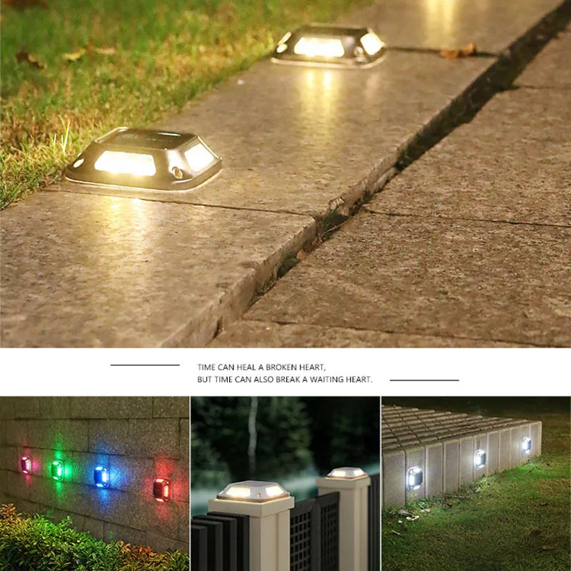 

Уличная Светодиодная лампа на солнечной батарее, 8 светодисветодиодный, водонепроницаемый фонарь на солнечной батарее для дорожек, патио, с...