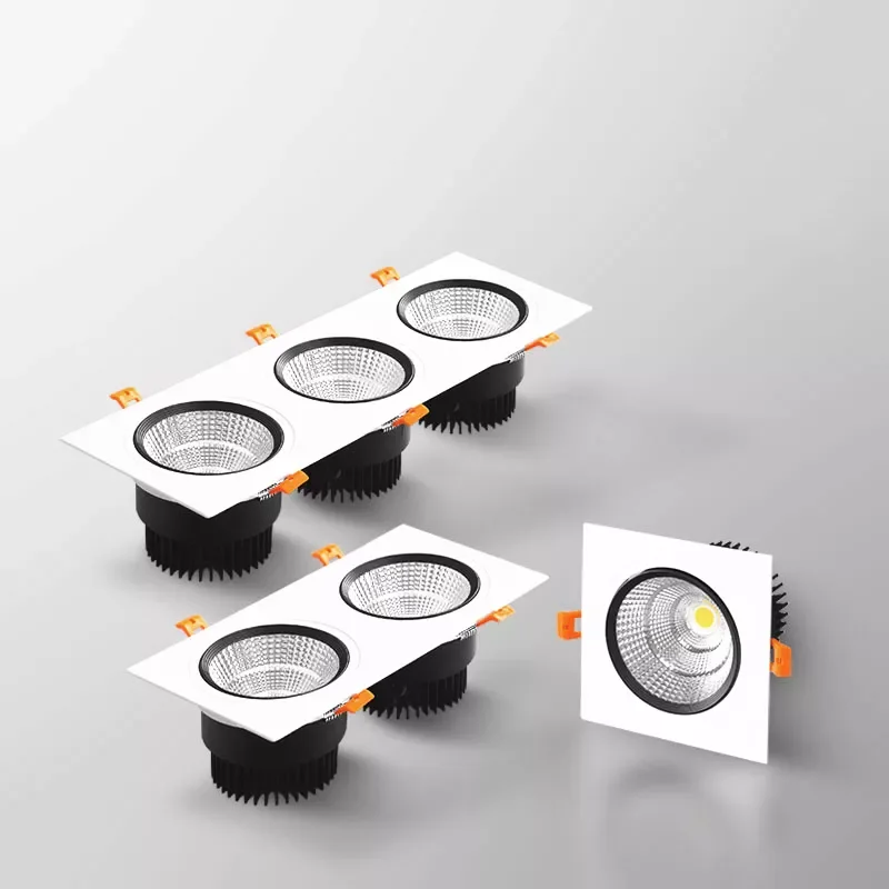 

Встраиваемые светодиодные потолочные светильники с регулируемой яркостью, 7 Вт, 9 Вт, 12 Вт, 14 Вт, 18 Вт, 24 Вт, монолитный блок светодиодных свети...