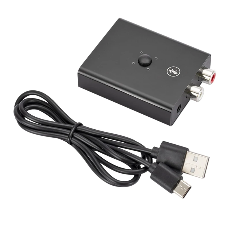 

USB 5.0 Bluetooth Music Receiver Supports APTX-HD One For Two AUX Audio Output