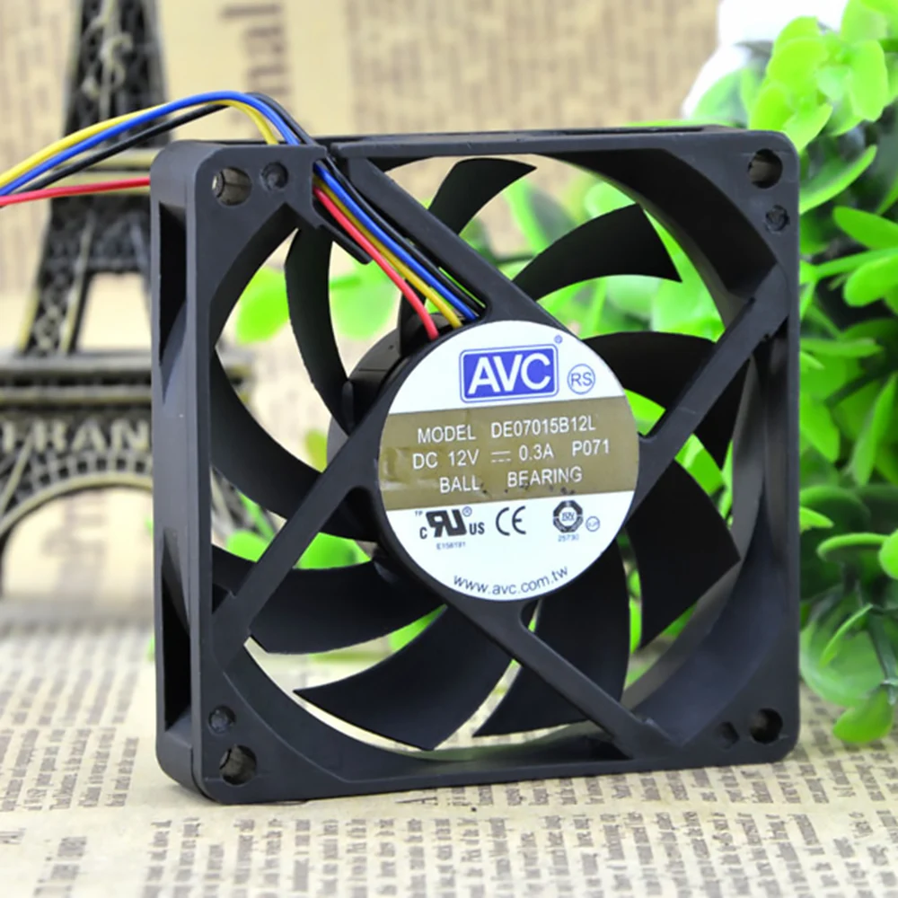 Для AVC DE07015B12L 7 см 70*70*15 мм 70 мм 3 а 7 см 7015 кулер