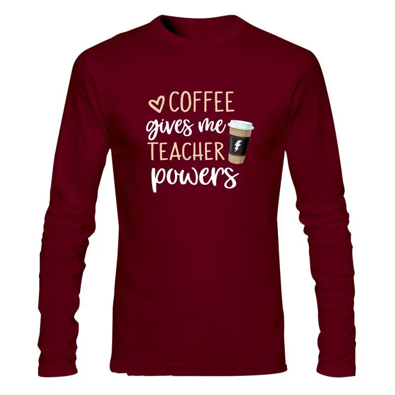 

Мужская одежда, новая мужская футболка с надписью кофе дает мне силы учителя кофе-это супер, размер M 3Xl