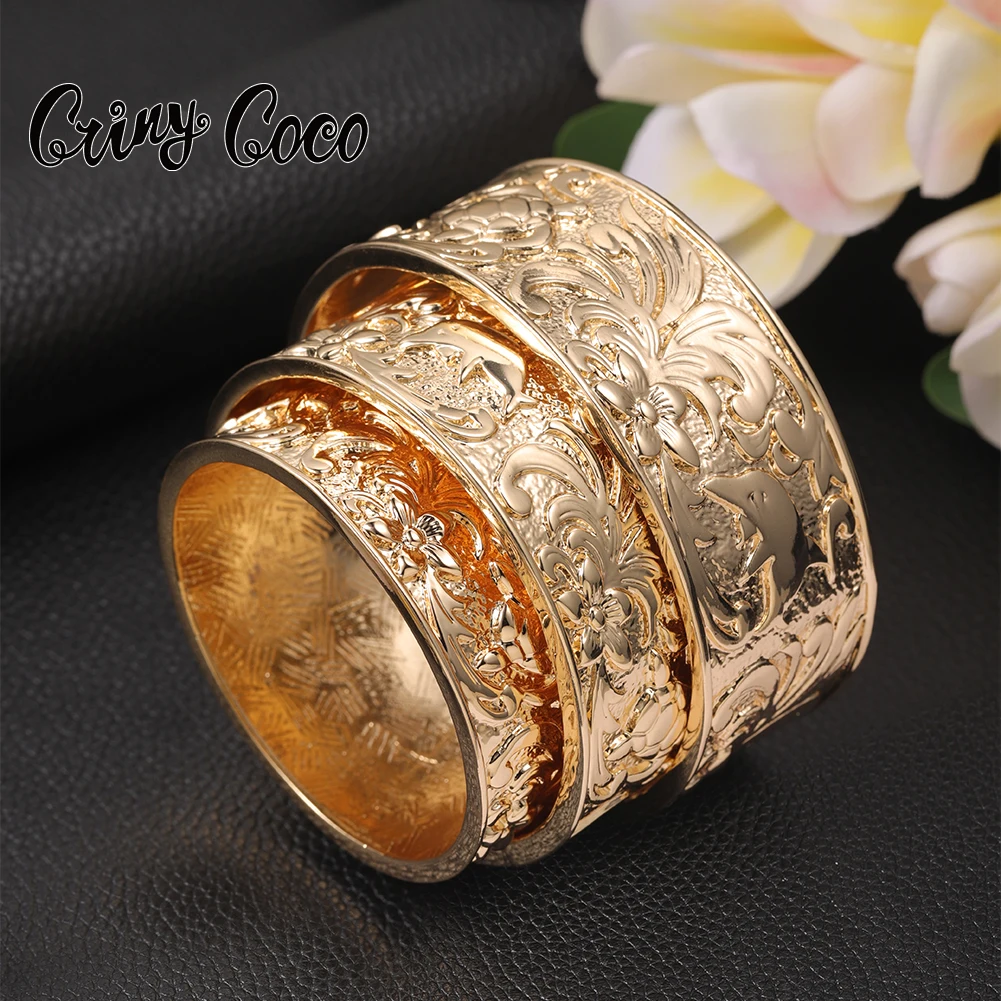 

Cring Coco Dolphin Bangle Hawaiian New Designer Different Size Bracelet Fashion Frangipani Jewelry Gold Color Bangles for Women