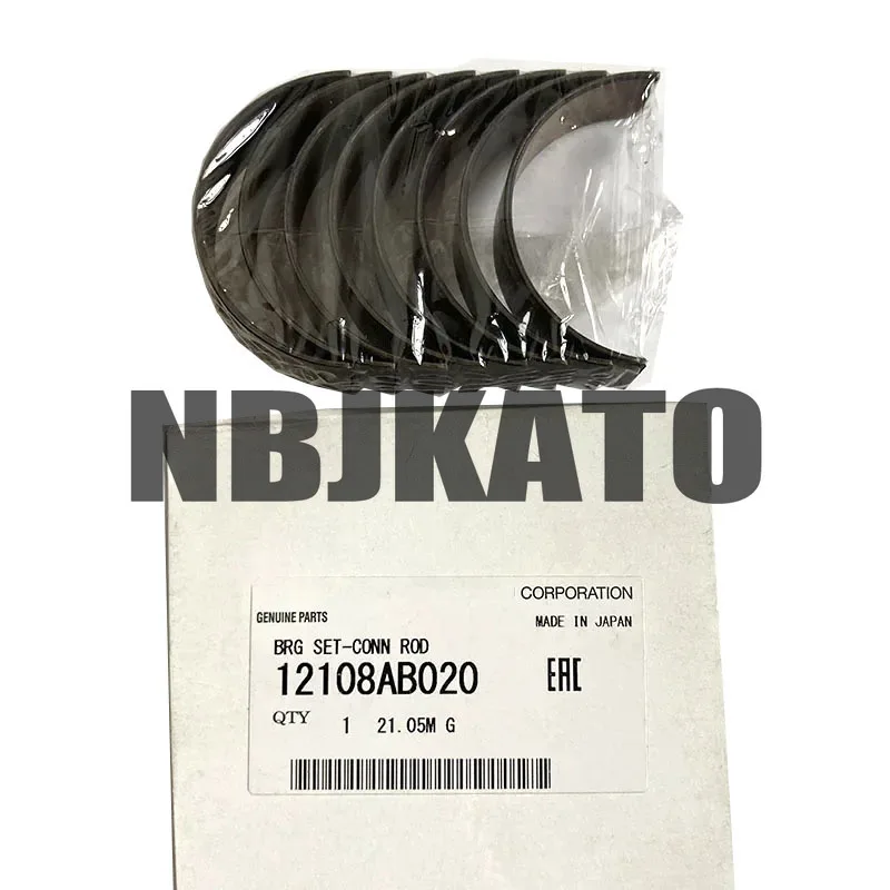Новый подлинный комплект подшипников шатуна 12108AB020 для Subaru Forester XT Legacy GT WRX STi