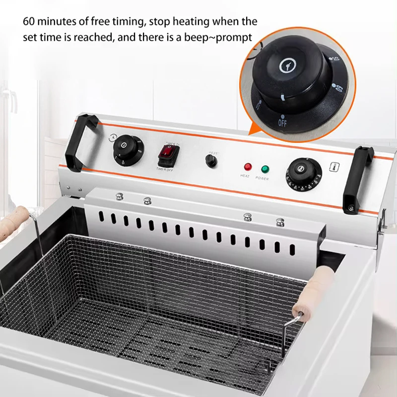 Электрическая Фритюрница оборудование для обработки пищевых продуктов