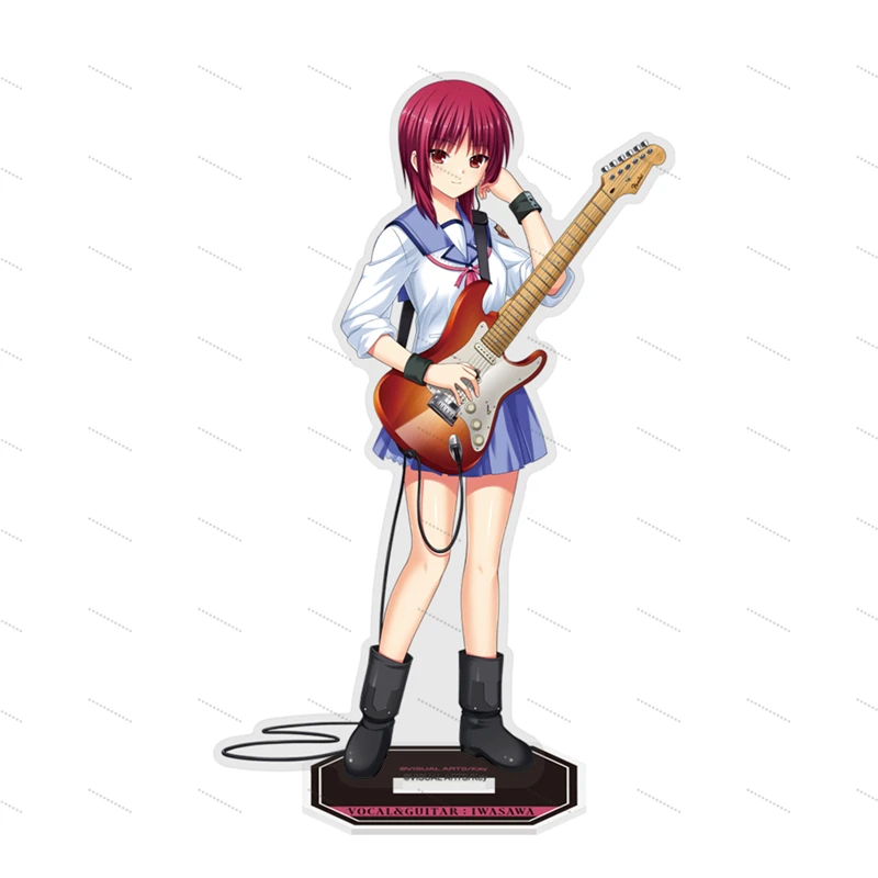 Фото Фэнтези-битва в стиле аниме: Angel Beats! Настольная акриловая фигурка-стенд 15 см в стиле школьной формы, подарок для друзей и фанатов на фестиваль №5