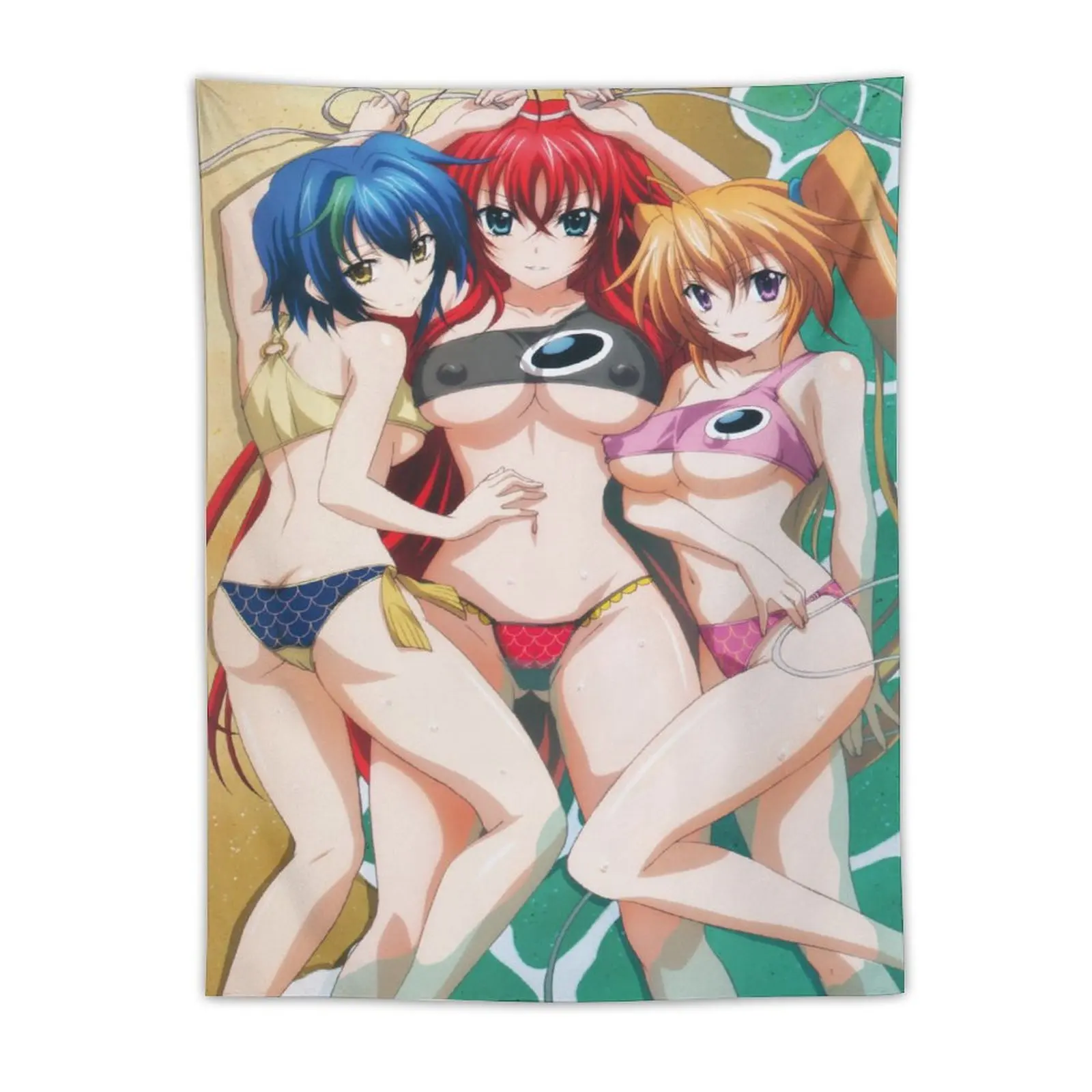 

Rias _ Gremory (10) Аниме гобелен, настенный плакат, домашние гобелены, украшение спальни