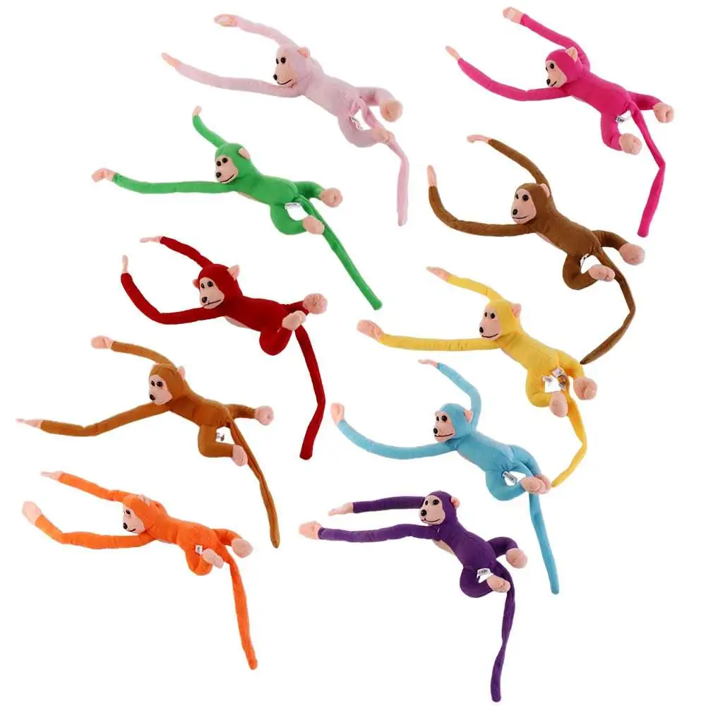 Кукла-животное мягкая кукла анти-столкновение обезьяна с длинной рукой плюшевые