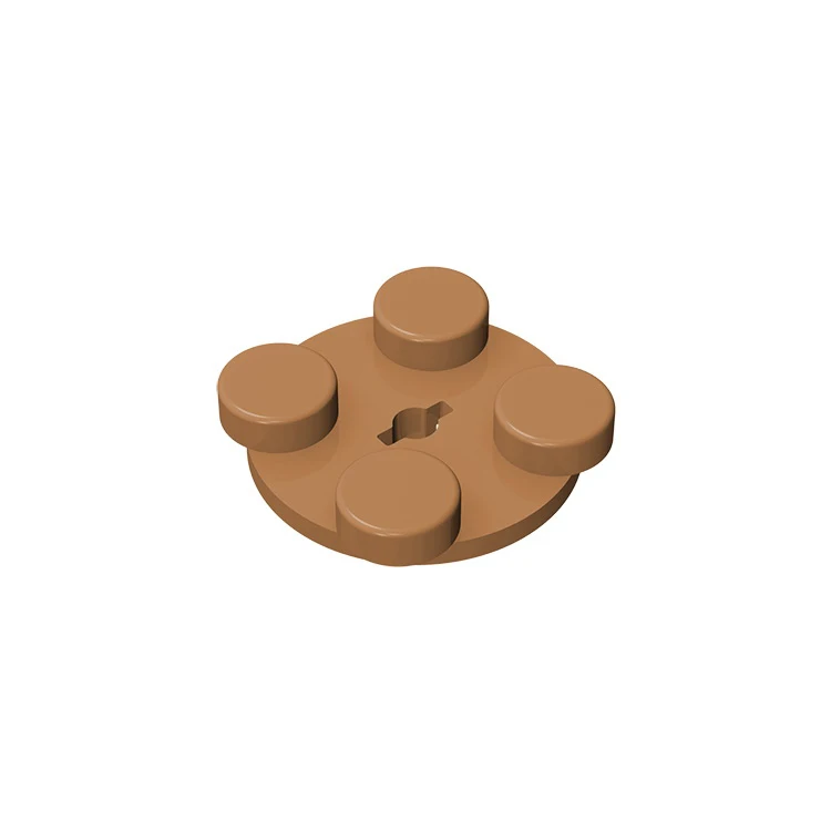 

10PCS 3679 Turntable 2x2 Plate Top Brick Parts Building Blocks Accessories Assemble Replaceble Changeover Particle DIY Kid Toy