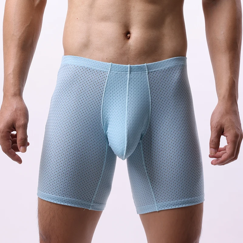 Спортивные мужские шорты-боксеры европейского размера нижнее белье тонкие