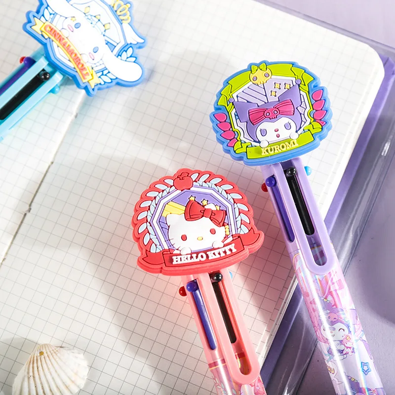 Фото 20 шт/лот Sanrio Kawaii животное 6 цветов шариковая ручка мило пресс шариковые ручки школьные письменные принадлежности канцелярские принадлежности подарок №3