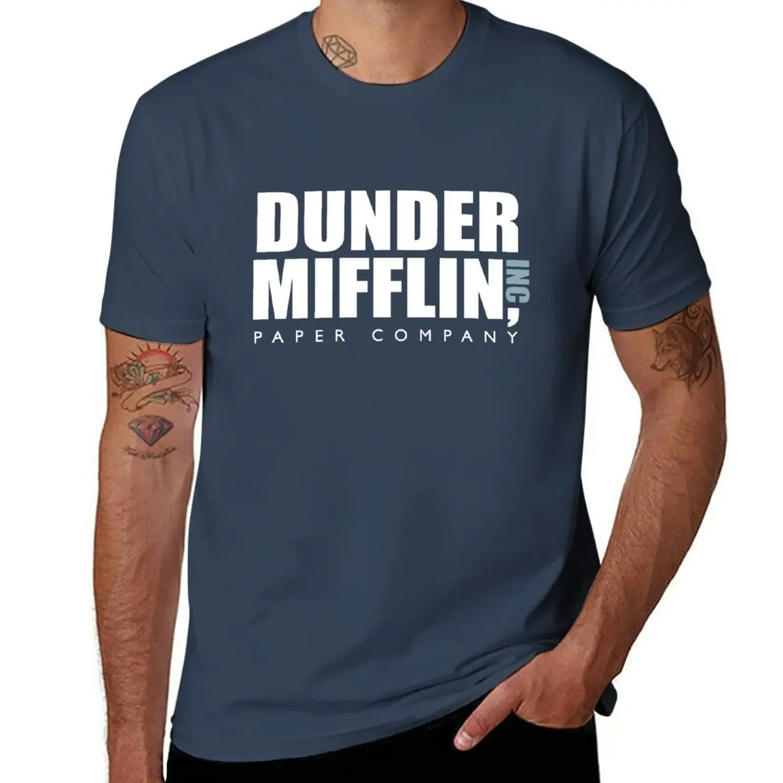 Футболка Dunder Mifflin Спортивные фанаты индивидуальный дизайн для ваших собственных