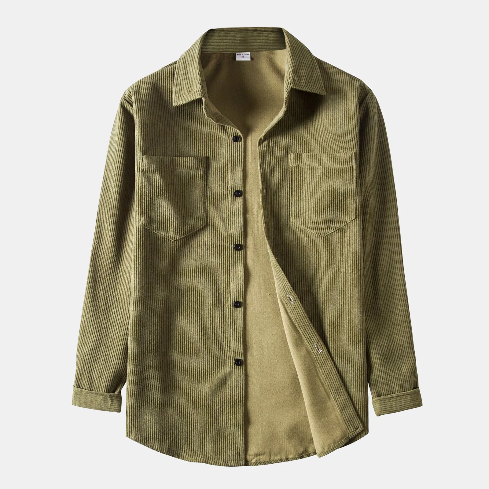 

Men's Cotton Shirt Loose Large Size Tops Long Sleeve Shirts Spring and Autumn Casual Shirts Sports Blouses for Men Camisa