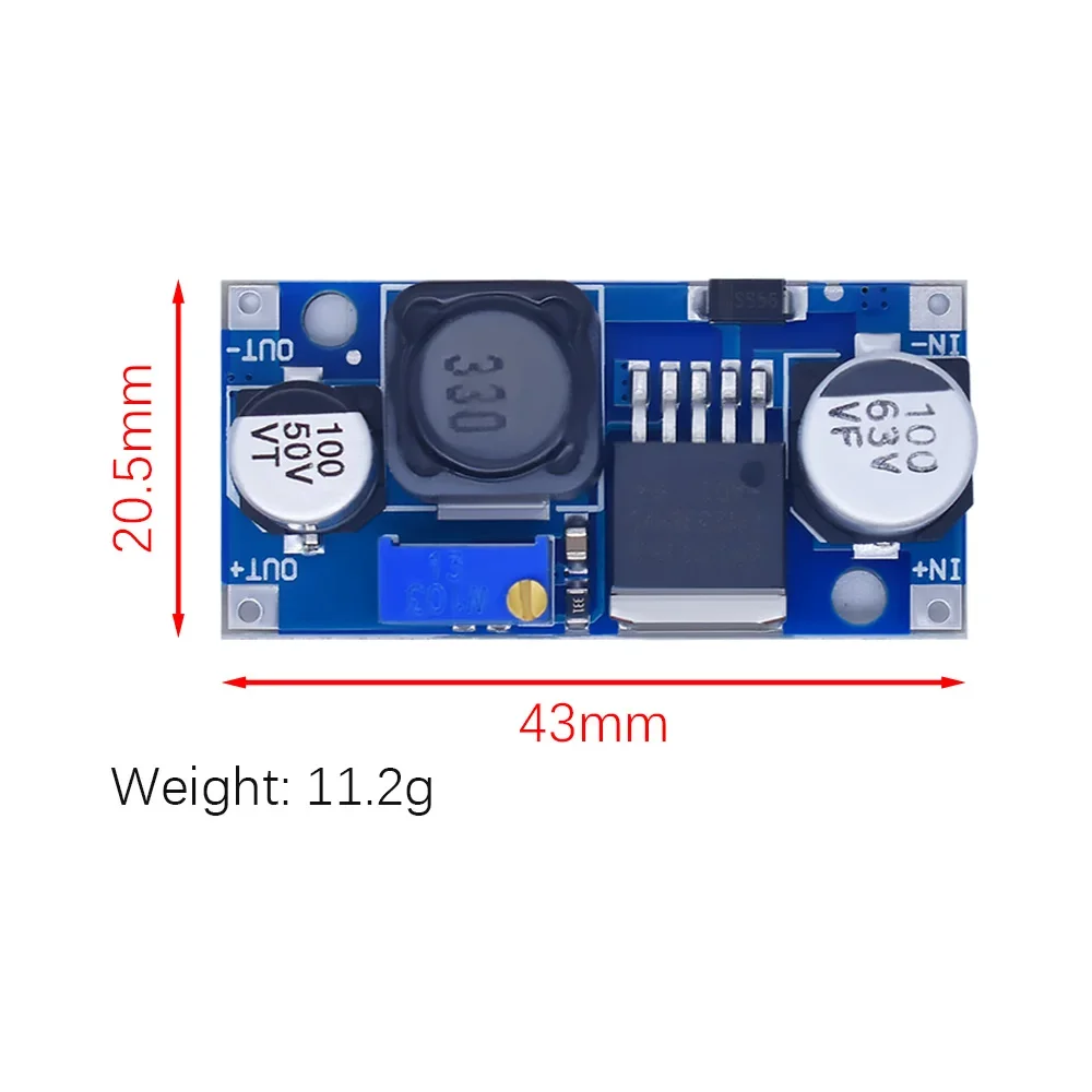 LM2596HVS LM2596 HV LM2596HV DC-DC Регулируемый понижающий преобразователь модуль питания 4 5-50 в