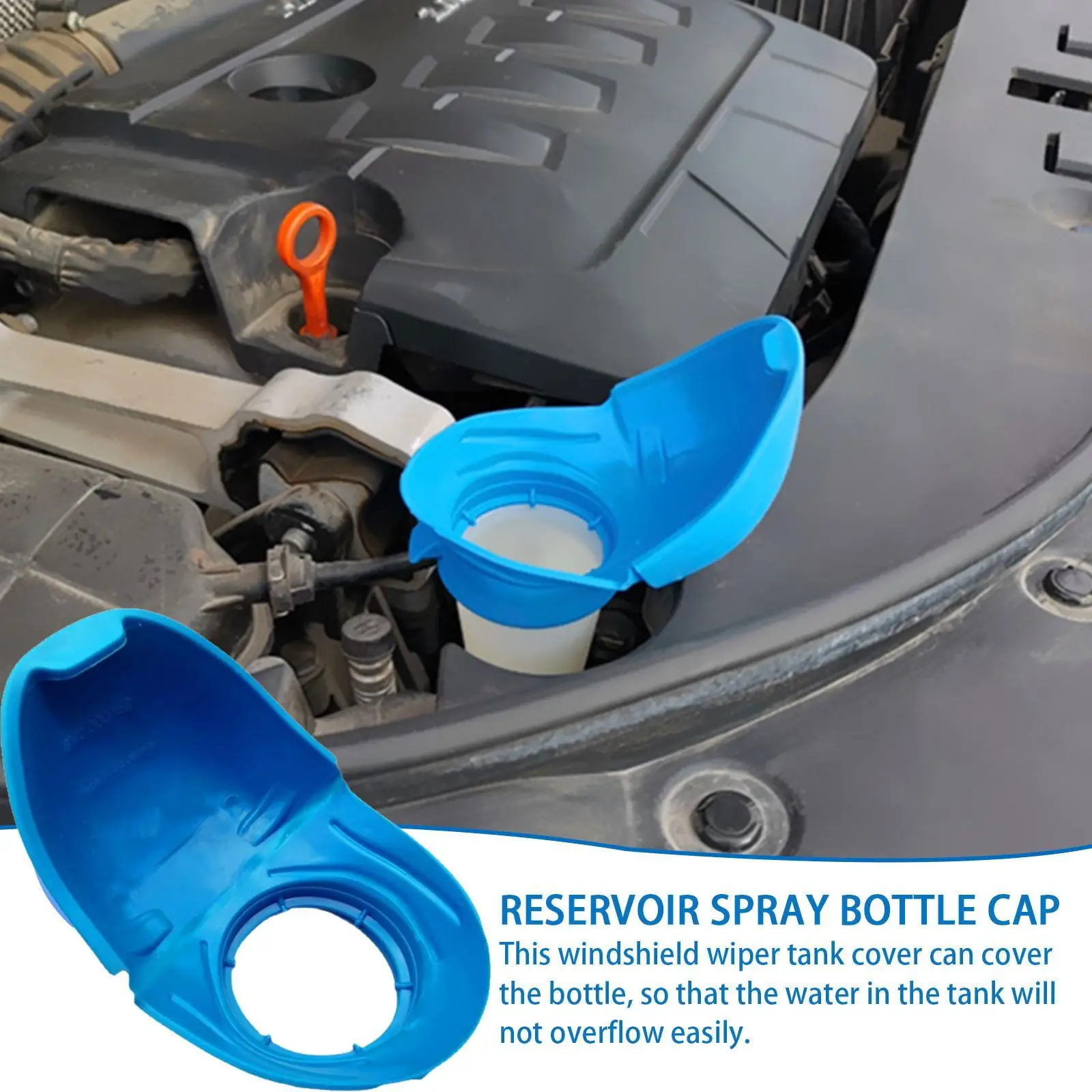 

Windshield Washer Washer 6V0955485 6V0 955 485 Fluid Reservoir Bottle Blue Plastic For Audi For VW For SKODA
