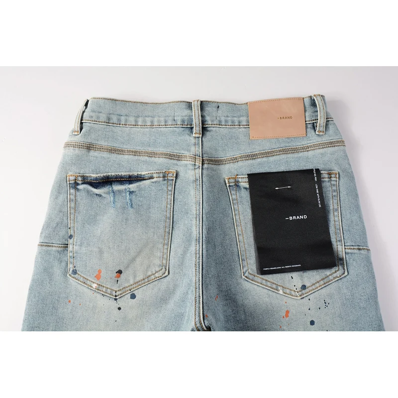 Женские летние Рваные джинсовые шорты в уличном стиле цвета индиго