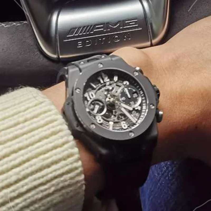 19mmx25mm Big Bang Watchband For Hublot big bang Strap Men's Soft Silicone Sports Waterproof Watch Accessories