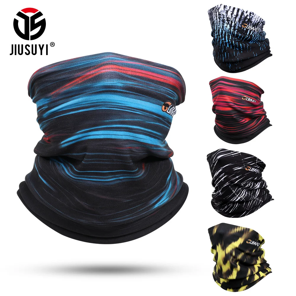 

Winter Cold Weater Scarf Neck Warmer aiter Fleece Face Mask Skiin Snowboard Termal Neckercief Snood Tube Bandana Men Women