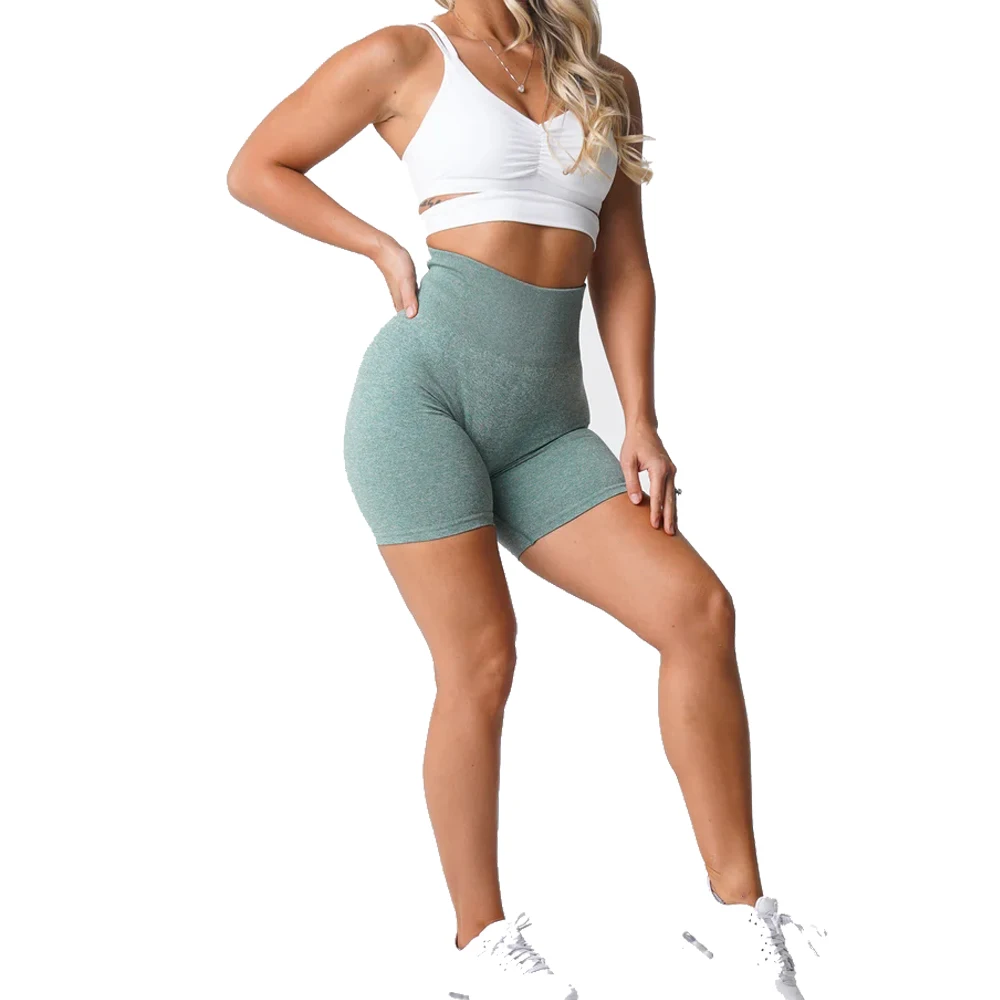 Nvgtn Scrunch Seamless Shorts Spandex Shorts Women's Fitness Comfortable Breathable Hip Lift Casual Sports Running