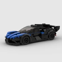 176pcs moc high tech bugatti bolide sport car building blocks racing speed car model assemble bricks toys gifts for kids boy
