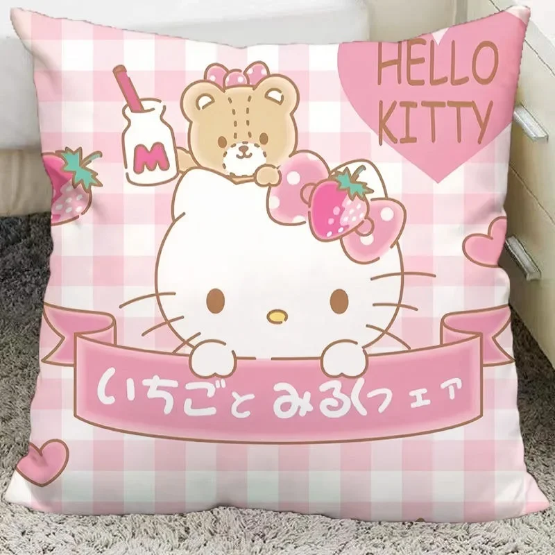 

Декоративная наволочка MINISO Hello Kitty 40x40 см