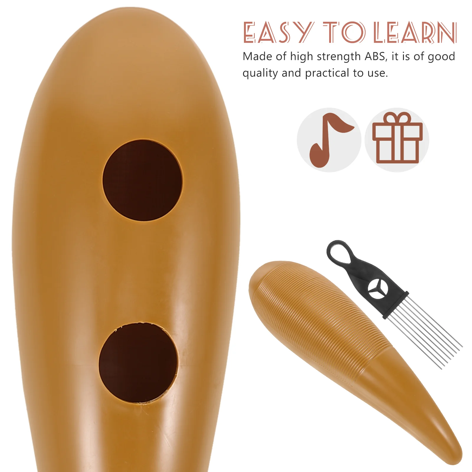 1 комплект ABS Guiro Latin Percussion Ударный инструмент Музыкальный тренировочный со