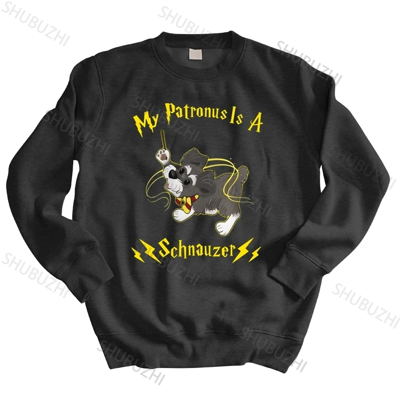 Мужская Уличная одежда толстовка брендовые толстовки My paonus Is A Schnauzer брендовая