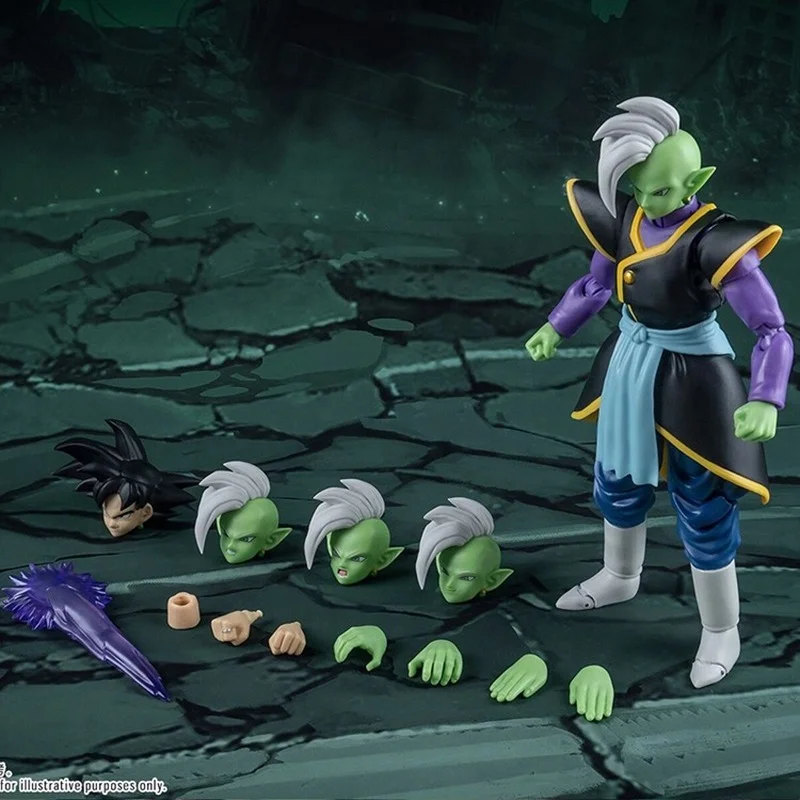 

6 Inches Demoniacal Fit Shf Anime Dragon Ball Crazy believer Zamasu Anime Figure Model Collecile Action Toys