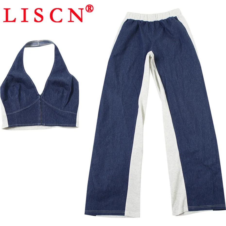 10 крупных партий оптовая продажа спортивные костюмы 2024 стиль пэчворк комплект из