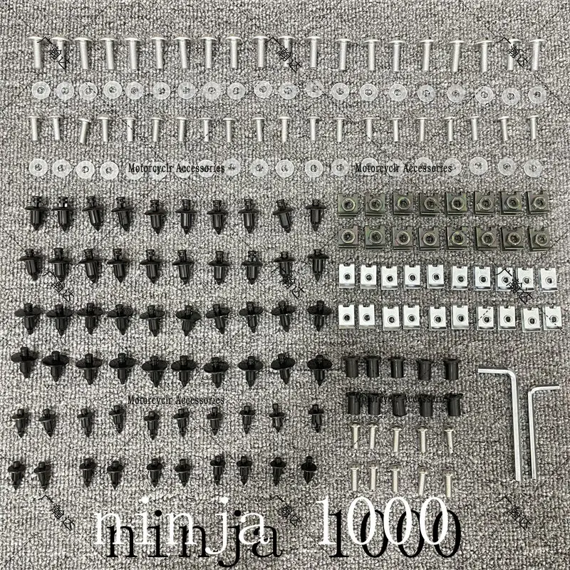 

Kuip carrosserie kit bouten voor fit voor kawasaki z1000sx/ninja 1000/tourer 2017