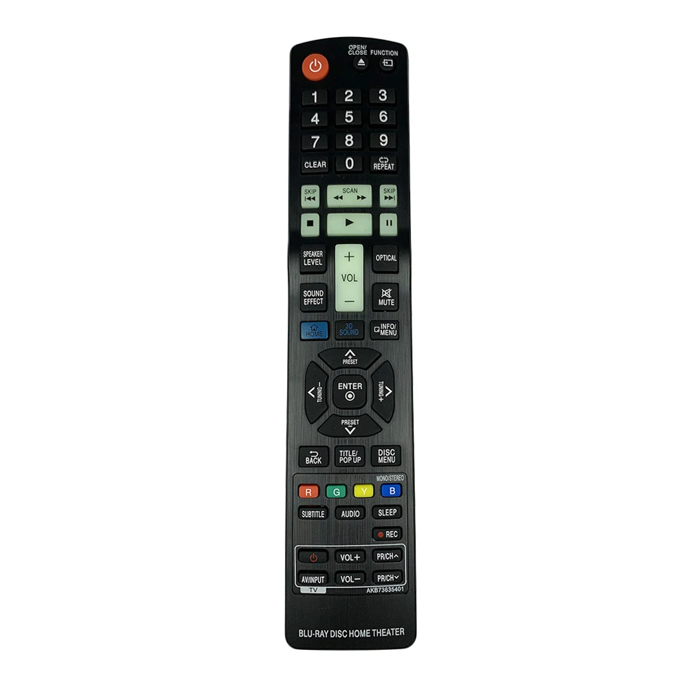Сменный пульт дистанционного управления для BH7440P BH7540T BH7540TW BH9540TW Blu-Ray системы домашнего кинотеатра
