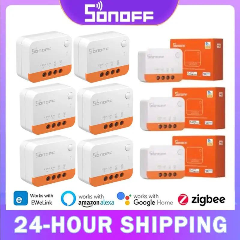 Умный переключатель SONOFF ZBMINI L2 ZigBee работает с приложением EWeLink голосовое