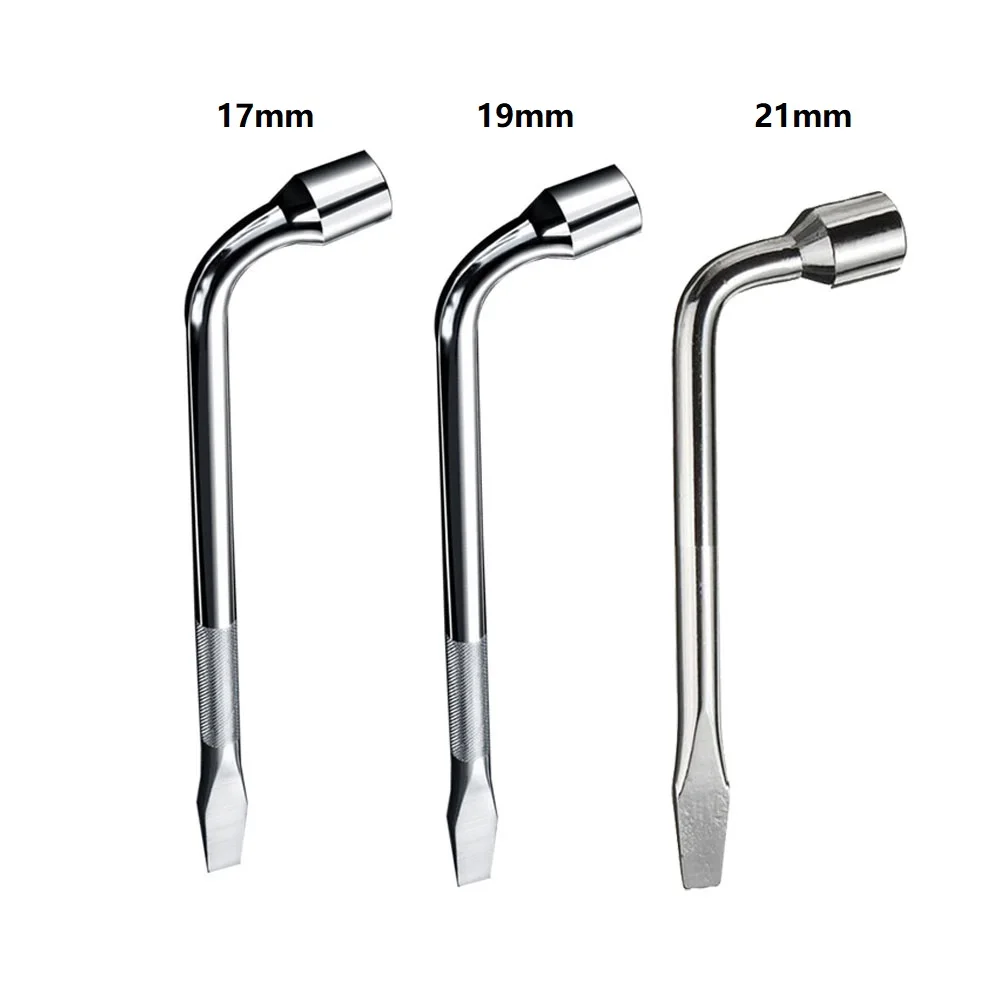 

17/19/21mm High Quality Wheel Wrench Heavy Duty Lug Hex Nut Bolt Socket Spanner Car Hand Tool For Truck Camping Tire Failure