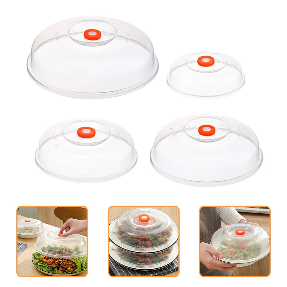 

Microwave Cover Splatter Screen Shield Dishfood Lid Plate Guard Round Proof