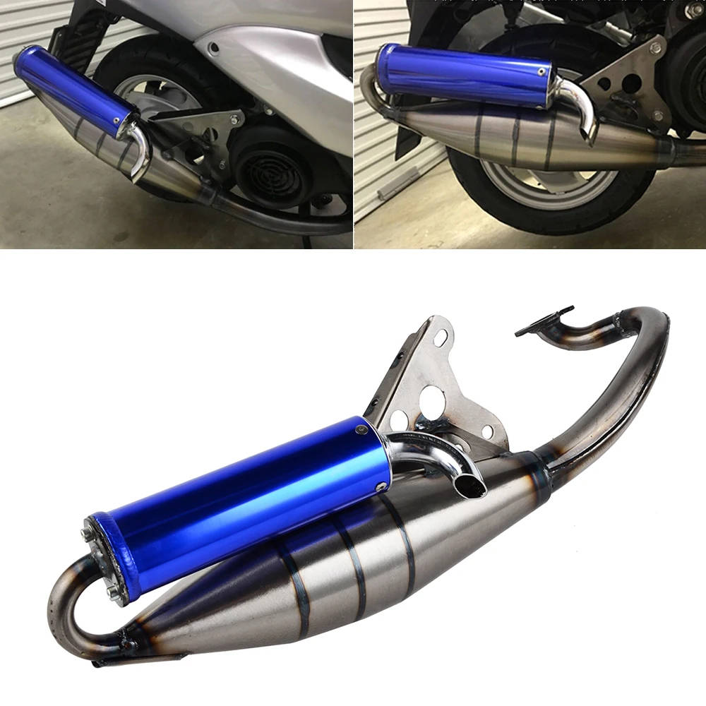 

Глушитель выхлопной системы, скутер, мопед для Yamaha JOG Breeze Minarelli, мопед Jog 50cc, 2-тактный скутер, выхлопная труба