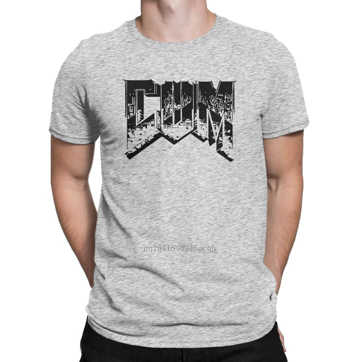 

Doom Cum T-Shirts Men Games Fashion Cotton Tee Shirt Crewneck Short Sleeve T Shirt Gift Idea Tops