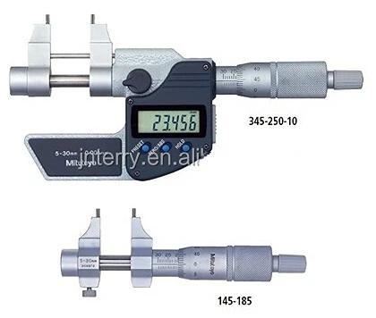 

Mitutoyo digital metric inside micrometer set
