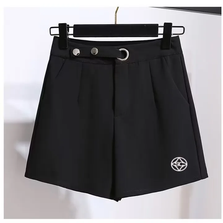 Women's High Waist Wide Leg Two-piece Set 2023 Summer Golf New Temperament Slimming Casual Shirt