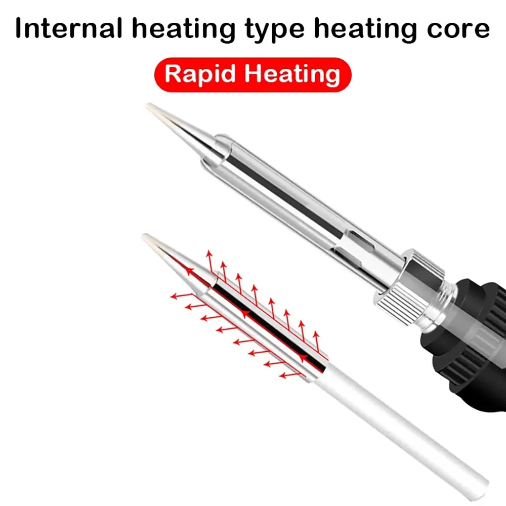 Электрический паяльник с регулируемой температурой 220 В 110 60 Вт сварочная