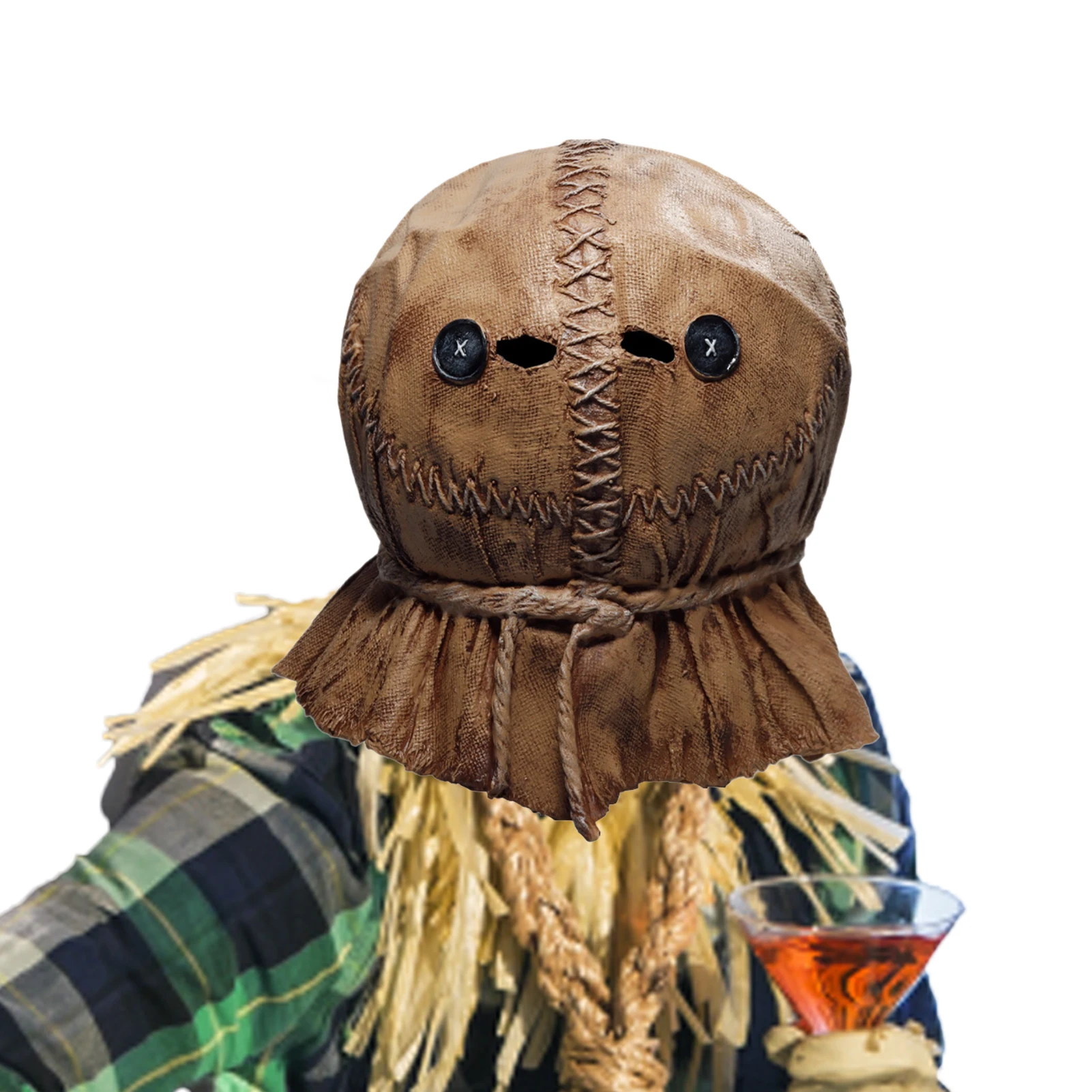 

Horror Halloween Masque Trick Or Treat Studios Scary Cosplay Full Head Latex Masks Bag Halloween Party Supplies Comfortable Wear