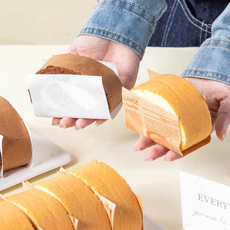 Сэндвич-бургеров картофеля фри маслостойкая бумага ручной захват рулон бумаги